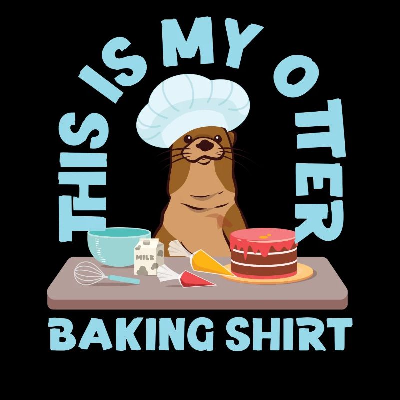 Loutre Baking Jeu de mots C’est ma loutre