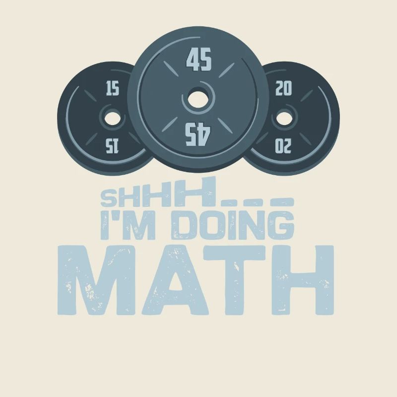Chut... Je fais des maths, de l’haltérophilie