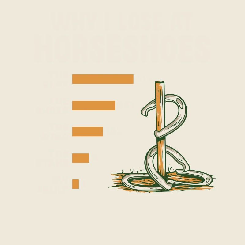Pourquoi je perds à Horseshoe Humorous Graphics