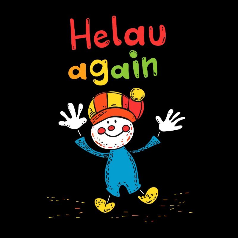 Karneval Helau Düsseldorf Mainz Clown Lustig Narr