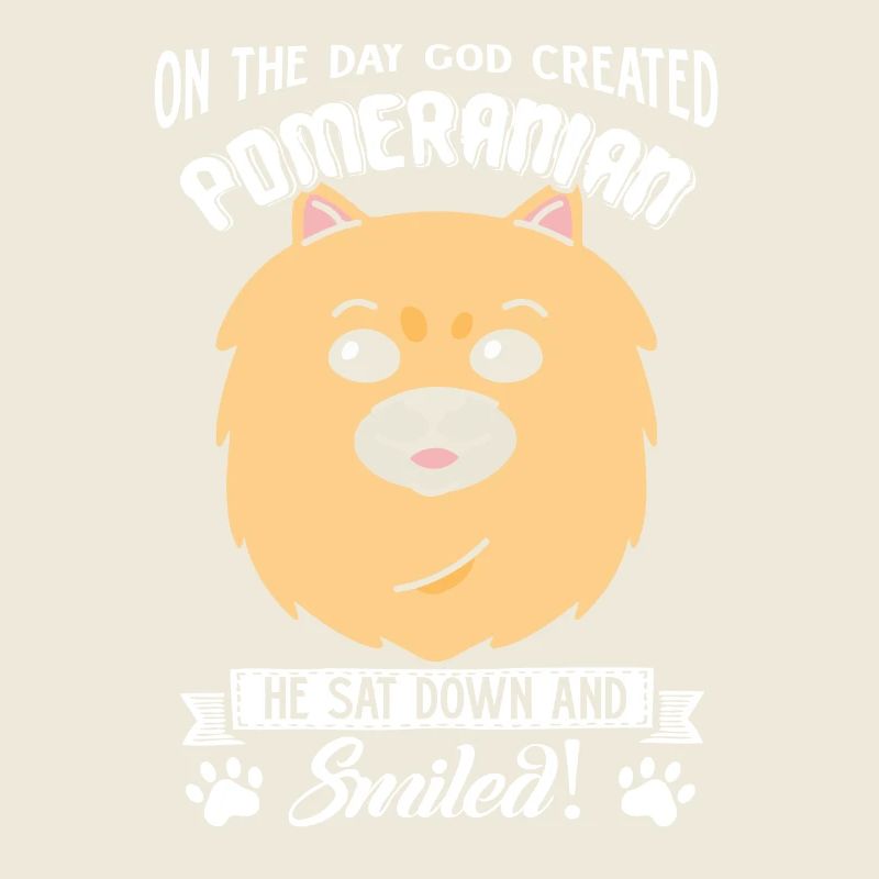 God Created Pomeranian