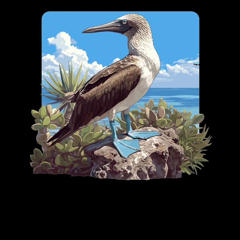 Blue-footed booby