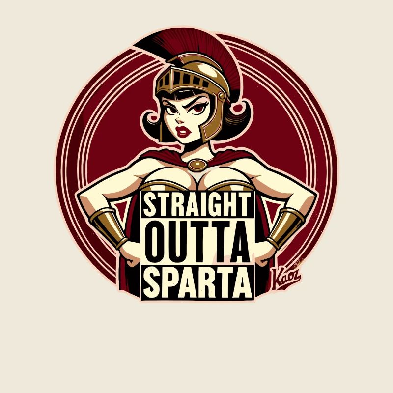 Spartaner Kriegern: Direkt aus Sparta