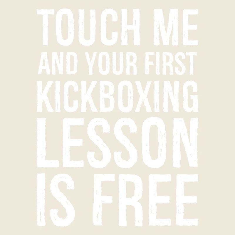 touch me and your first kickboxing lesson is free