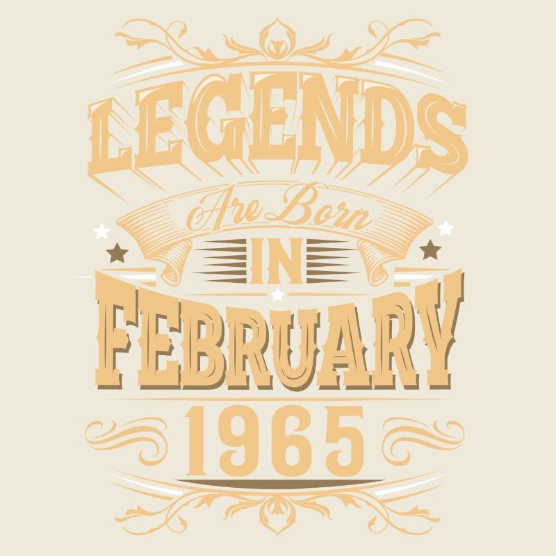 February 1965 Birthday Legend
