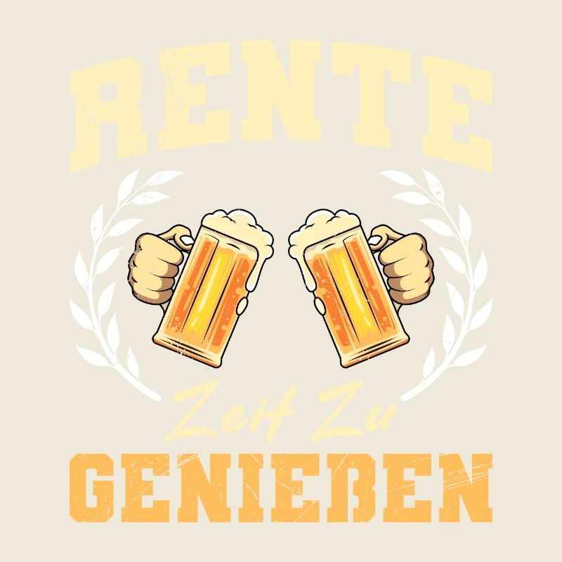 RENTE GENIEßEN Lustiges Ruhestand Endlich Rentner