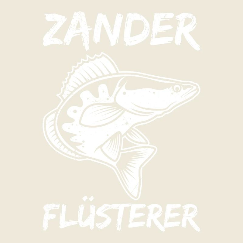 Angler ZANDER FLÜSTERER Angeln Hobby Angler