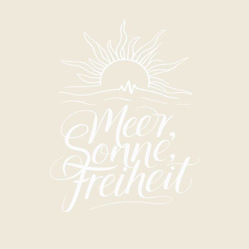 Meer Sonne Freiheit