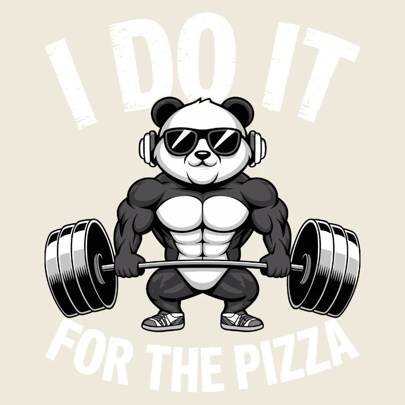 Je le fais pour le bodybuilder Pizza Barbell