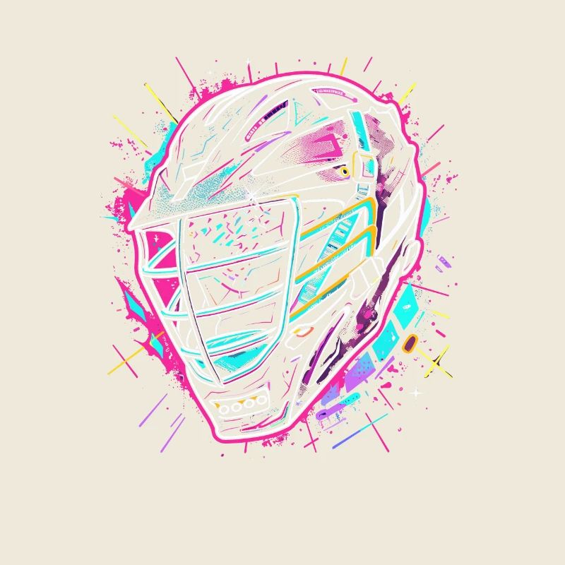 Lacrosse Helmet Steamwave