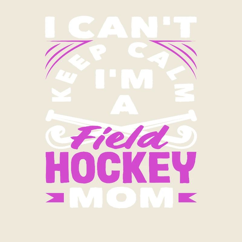 Ich Bin Eine Feldhockey Spieler Mama