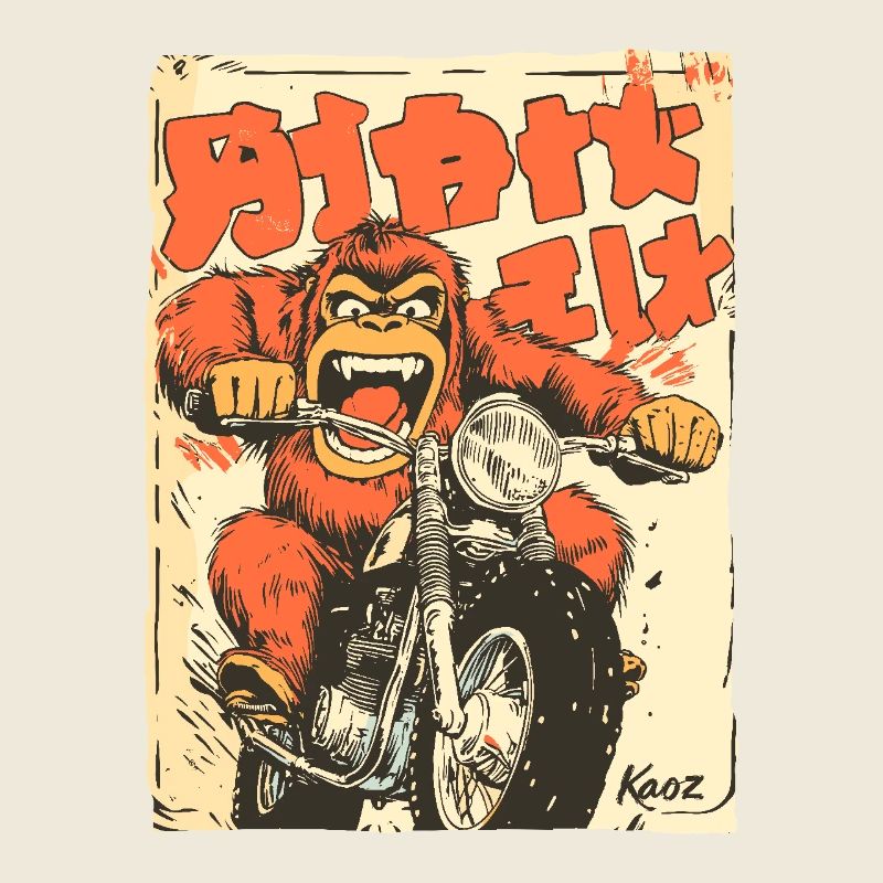 Crazy Orangutan – Motard