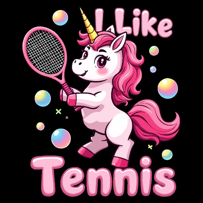 Einhorn Tennis Kinder Geschenk