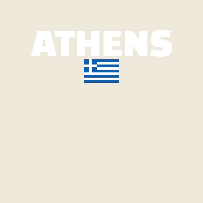 Athènes Grèce Drapeau grec Grec