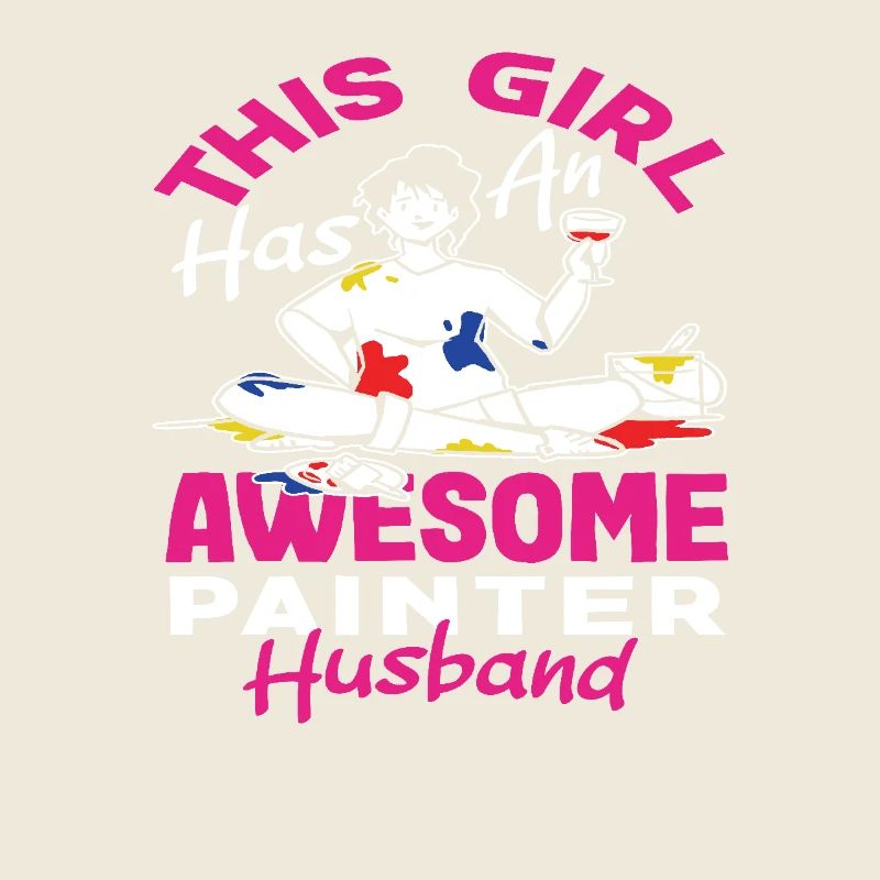 Diese Frau Hat Einen Tollen Maler Ehemann