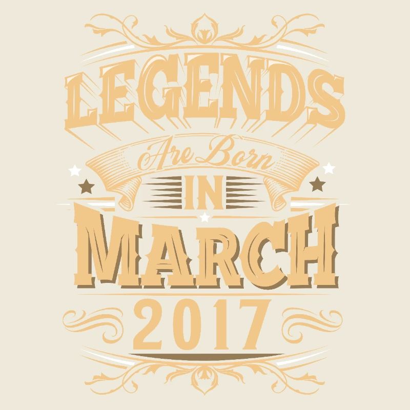 March 2017 Birthday Legend