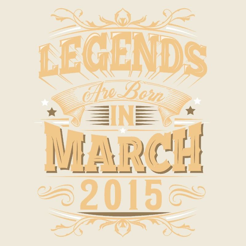 March 2015 Birthday Legend