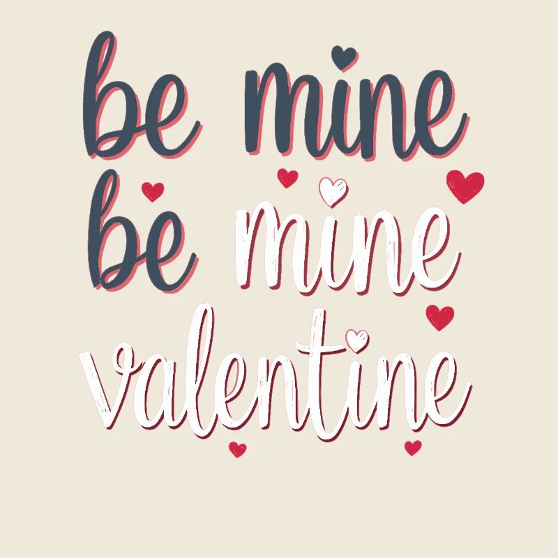 Be Mine Valentinstag Romantisches Outfit mit Herz