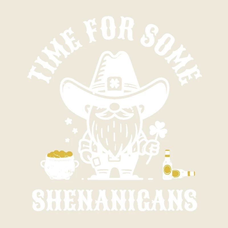 St. Patrick's Time For Some Shenanigans Clover