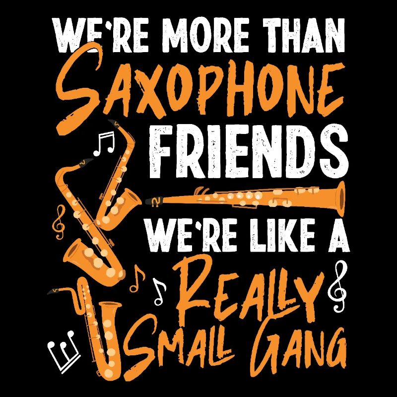 Saxophone Amis Meilleures amies Copains