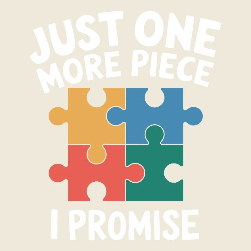 Nur noch ein Teil, ich verspreche ein lustiges Puzzle