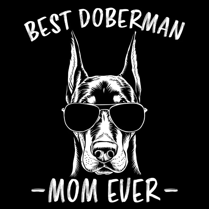 Doberman Saying Mom Funny Doberman Gift