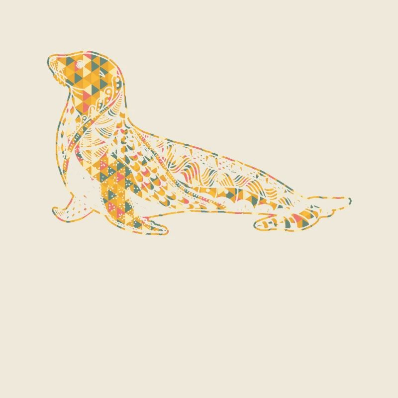 Sea Lion Geometric