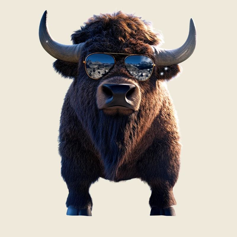 Bison Wisent Wild Cattle Buffalo American Bison