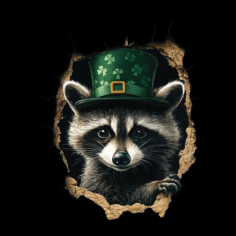 St. Patrick Waschbär