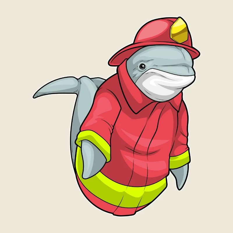 Dolphin Pompier Pompier Brigade