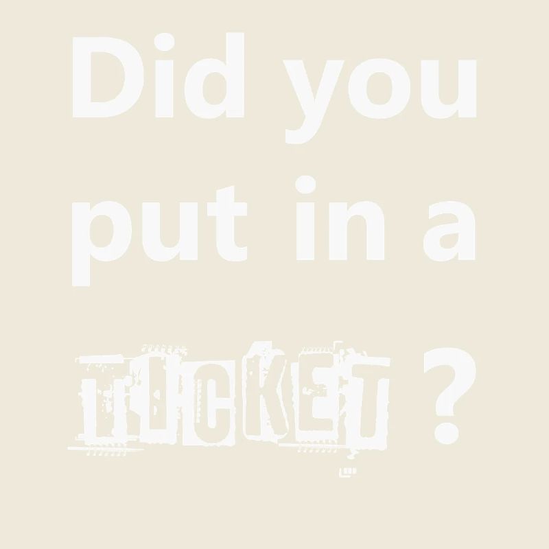 AVEZ-VOUS MIS UN TICKET – IT Admin PC Humour Blagues