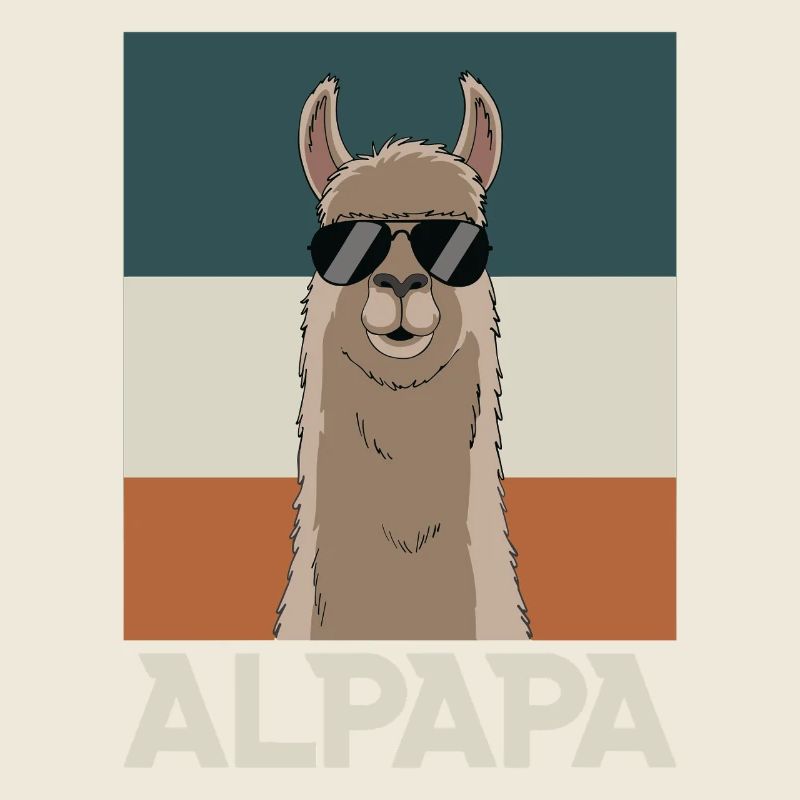 Dad Alpaca Dad Funny Llama Father's Day Gift