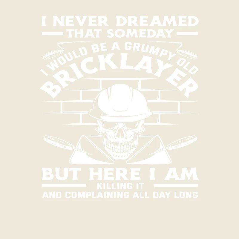 Mason Grumpy Old Skull Humor Quote