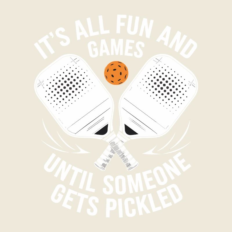 Pickleball Player Paddleball Game Fun Gift