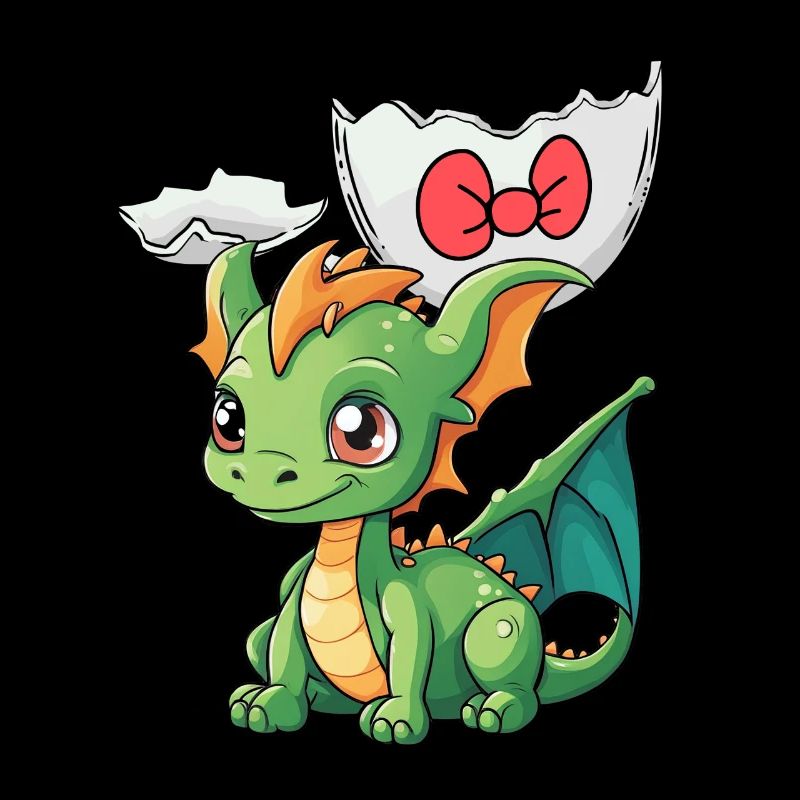 Baby Dragon Dragon Egg Eggshell Hatch Child