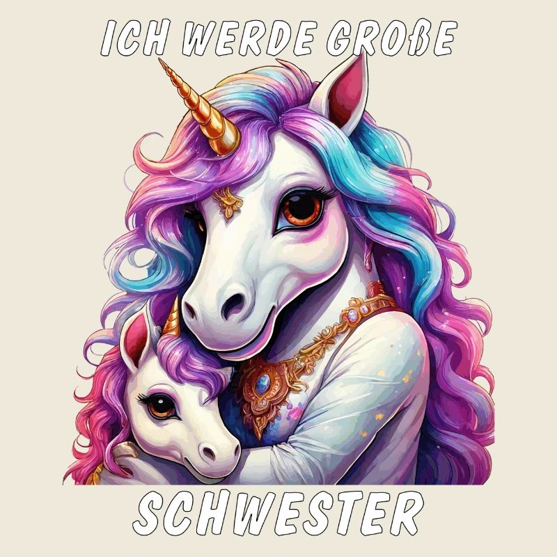 EINHORN ICH WERDE GROßE SCHWESTER