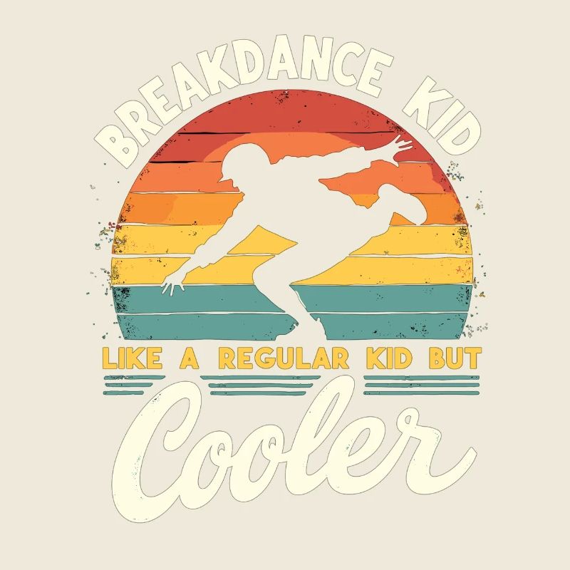 Breakdance Kid Breakdancer Retro Dance B-Boys