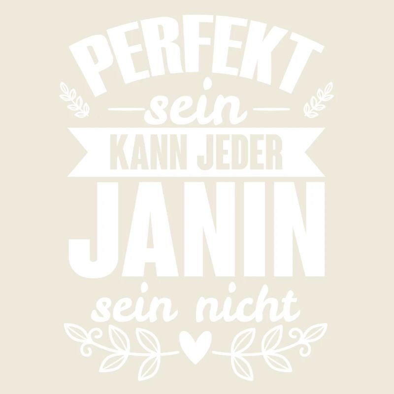 Janin - Perfekt Sein Kann Jeder Janin Sein Nicht