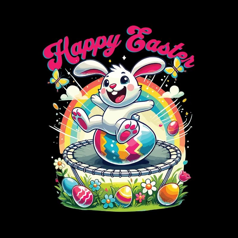 Pâques Joyeuses Pâques Lapin de Pâques Oeuf de Pâques Printemps