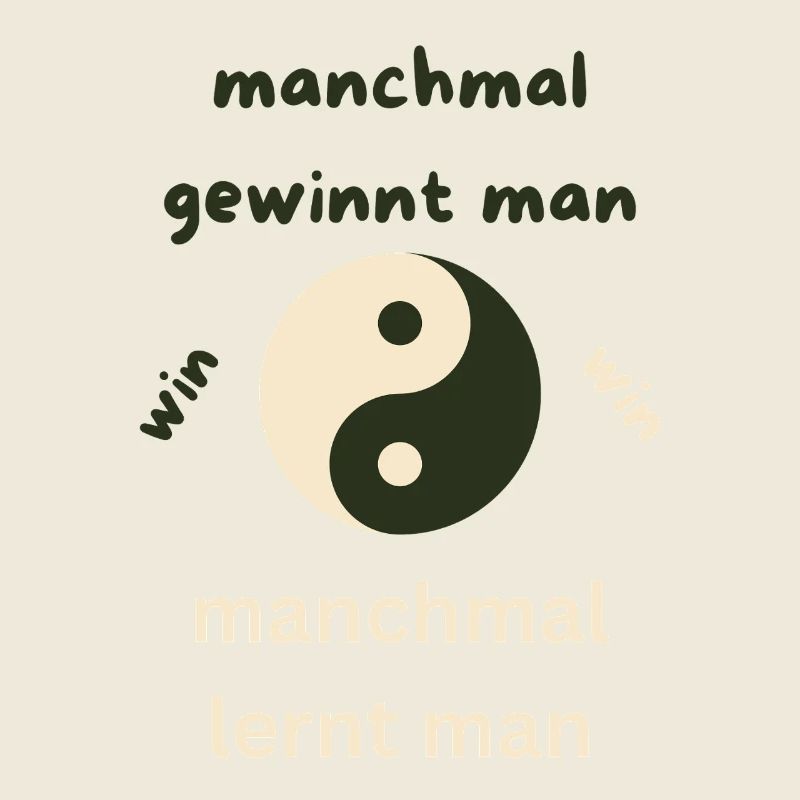 manchmal gewinnt man