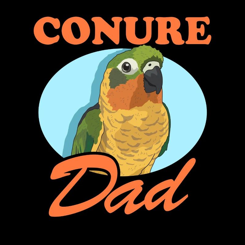 Conure Dad Papageien Conures Geschenk