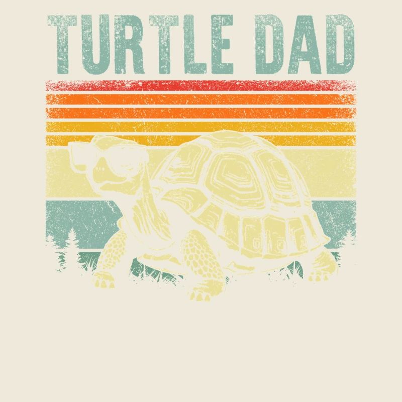 Turtle Dad – Retro Stil