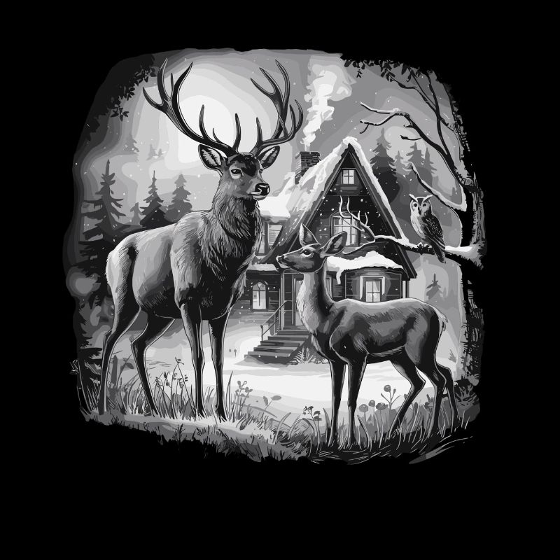 Deer Landscape Forest Experience nature with