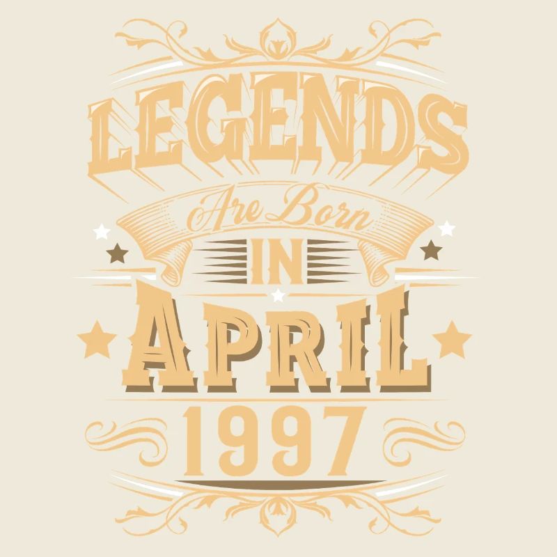 Légende de l’anniversaire d’avril 1997
