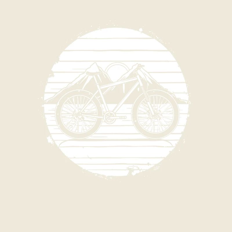 Mountainbike Radfahrer Grafik