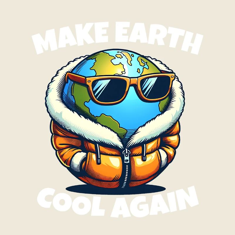 Make Earth Cool Again Climate Change Protest Demo