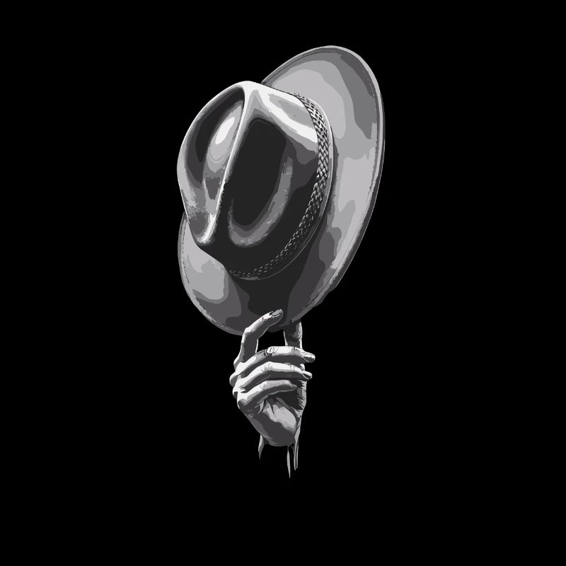 Lever le chapeau gentleman geste élégant