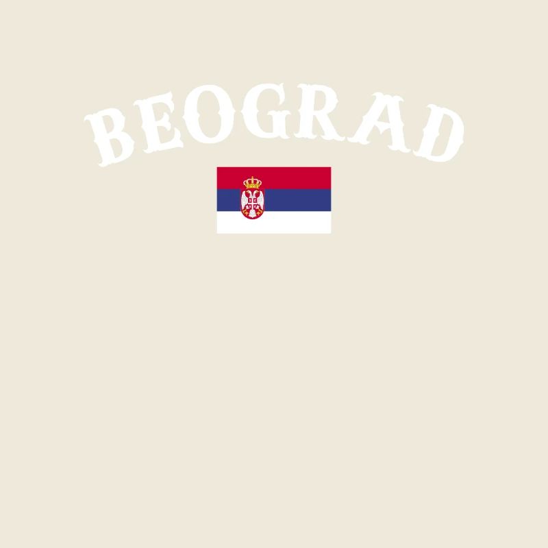 Beograd Belgrade Serbien Serbische Flagge Serbe