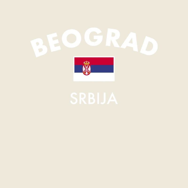 Beograd Belgrade Serbien Serbische Flagge