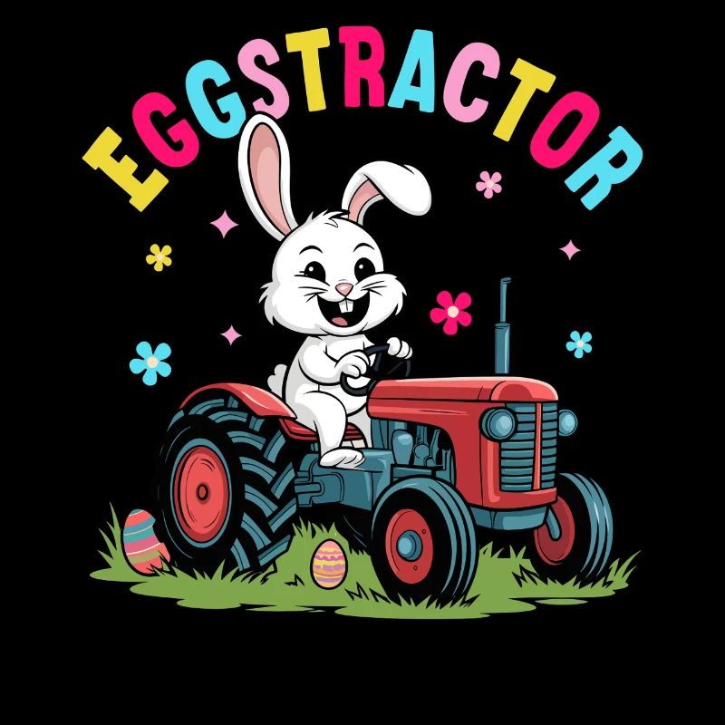 Traktor für Eier